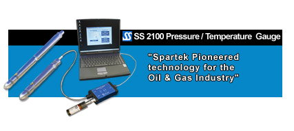 Sapphire Pressure Gauge with External Temperature