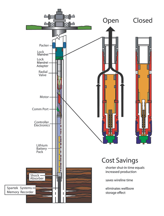 Shut In Tool Configuration